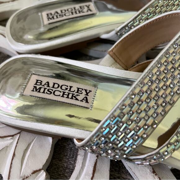 Badgley Mischka Sandals Shoes Women’s 7 NEW - Picture 4 of 11